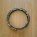 Стальное кольцо - кв. 12 мм, d150 мм
